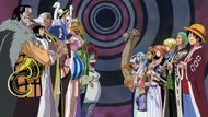 The Straw Hats and Baroque Works finally confront each other in One Piece's Alabasta Arc (Image credit: Toei Animation)